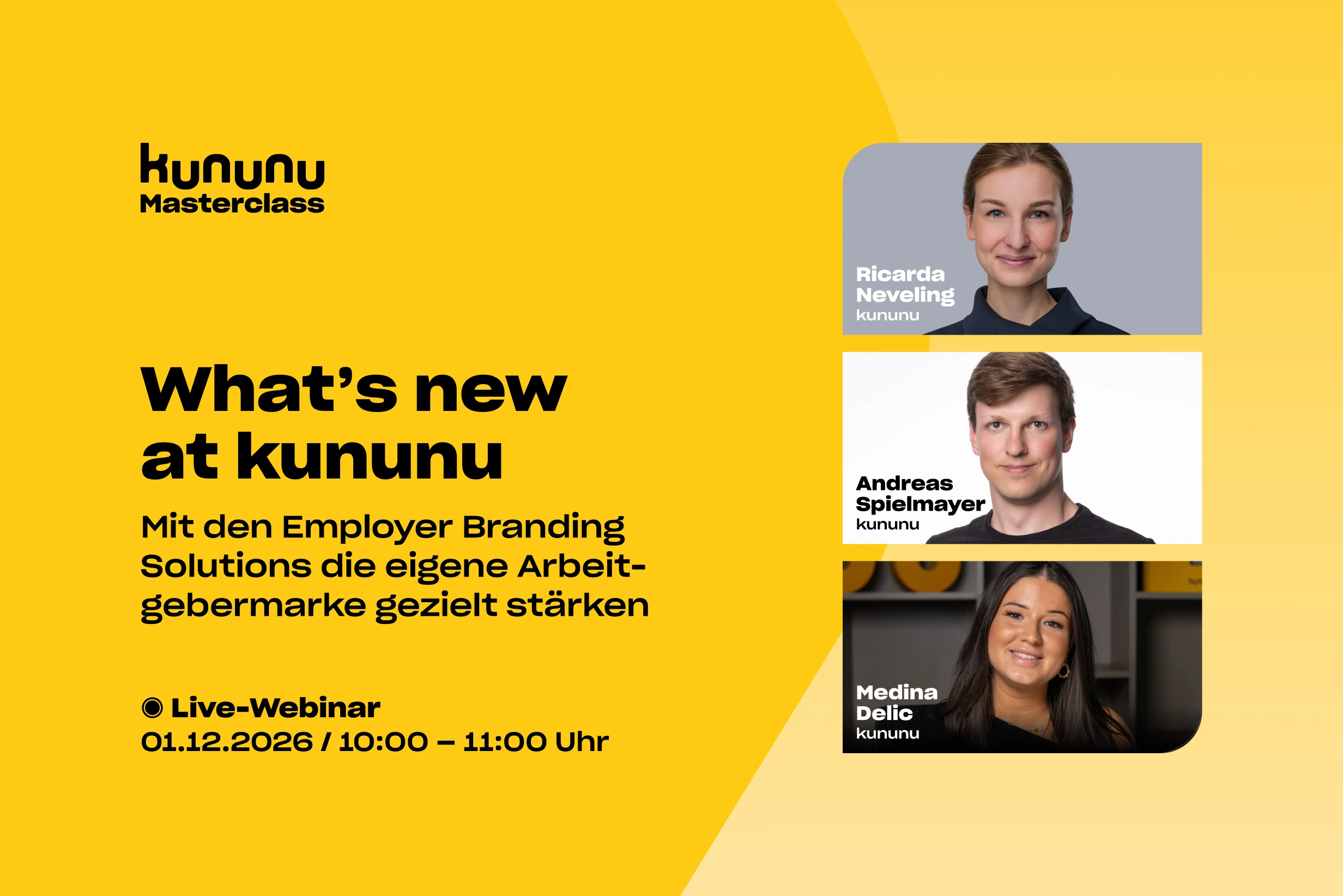 What’s new at kununu: Mit den Employer Branding Solutions die eigene Arbeitgebermarke gezielt stärken