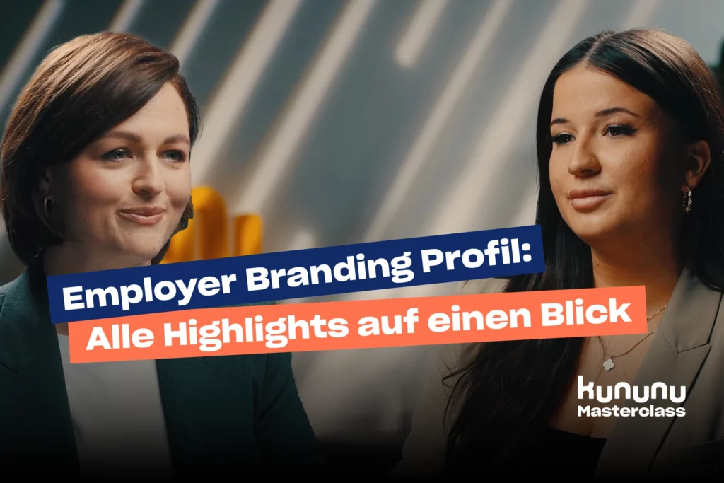 Employer Branding Profil: Alle Highlights auf einen Blick